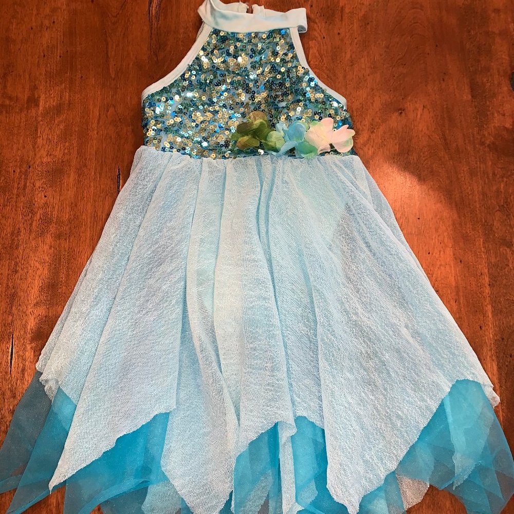 Sparkly Blue Dress